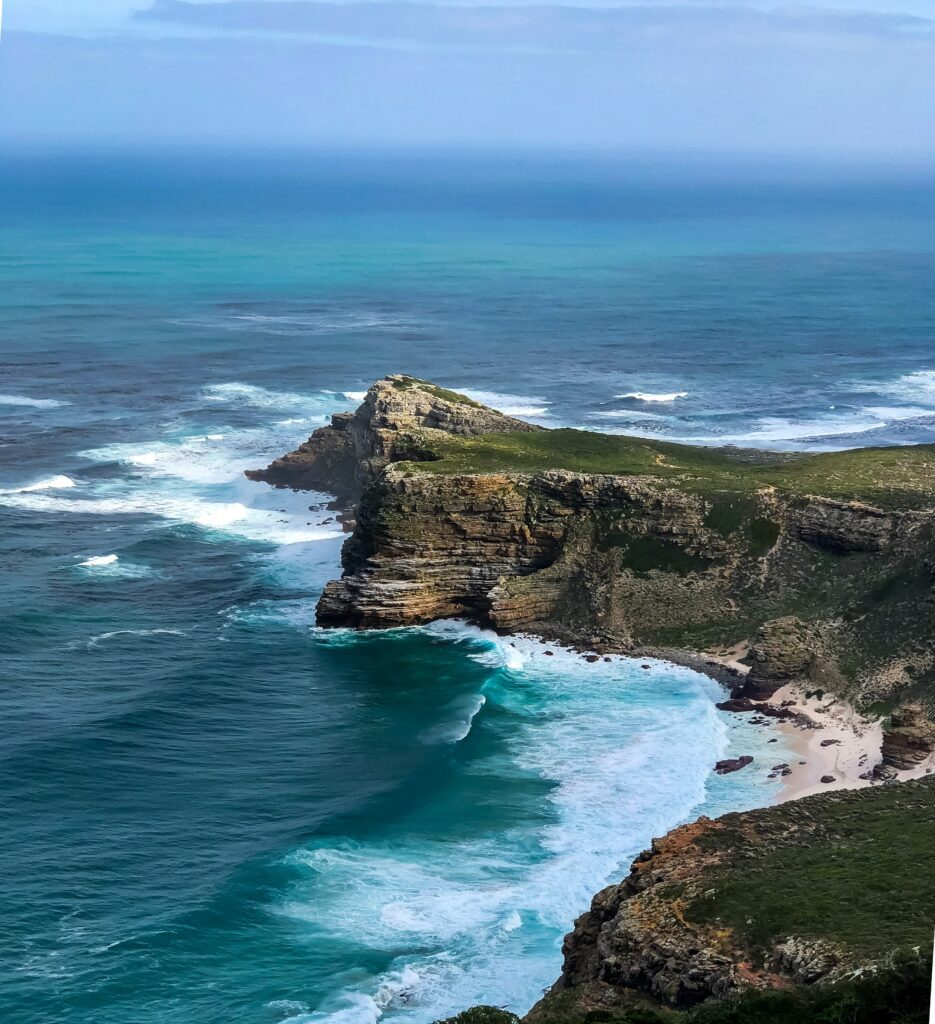 Aerial view of Cape Point Nature Reserve