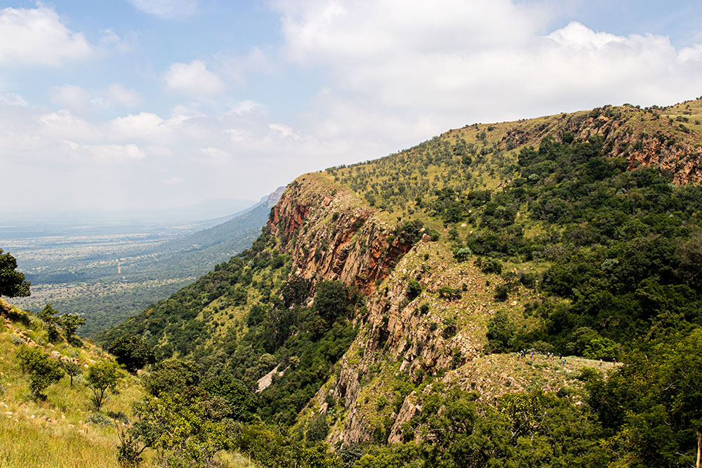 View From Magaliesberg Mountain Range