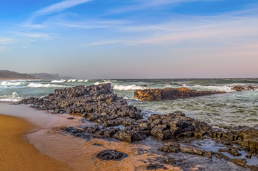 Tidal Pool at Salt Rock near Ballito, Kwazulu-Natal